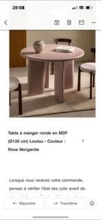 Table salle à manger, Maison & Meubles, Enlèvement, Comme neuf