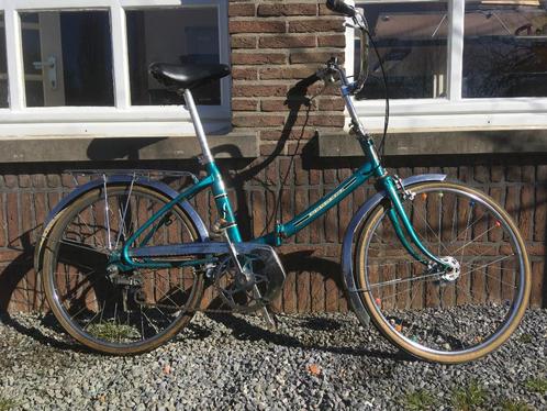 vintage vouwfiets Peugeot NS, Fietsen en Brommers, Fietsen | Vouwfietsen, Gebruikt, Overige merken, 20 inch of meer, Totaal opvouwbaar