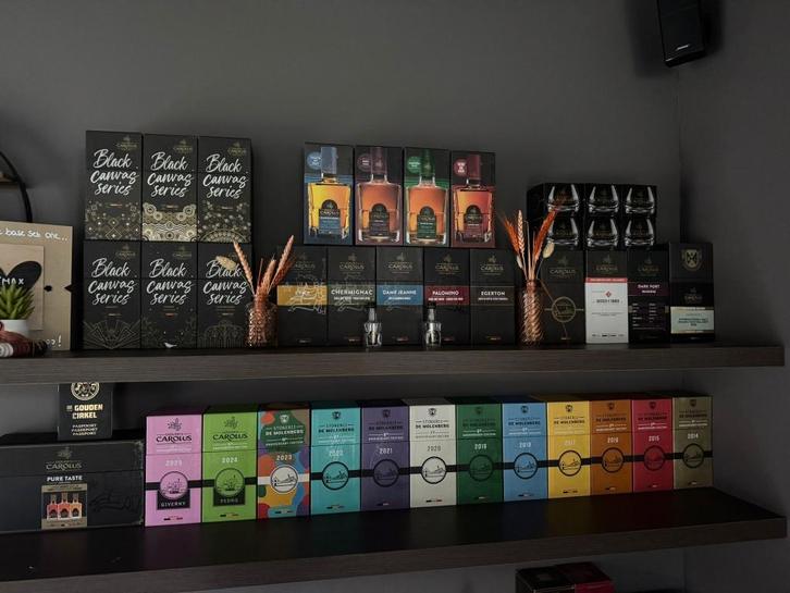 Gouden Carolus Whisky - Volledige collectie, Verzamelen, Wijnen, Nieuw, Overige typen, Overige gebieden, Ophalen