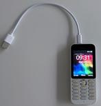 Nokia 222 Wit GSM toestel, Telecommunicatie, Mobiele telefoons | Nokia, Gebruikt, Wit, Fysiek toetsenbord, Ophalen of Verzenden