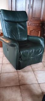 zetel - relax, Huis en Inrichting, Ophalen, Gebruikt, Leer