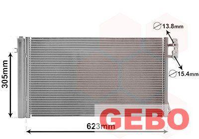 BMW E91 TOURING 2008 T/M 2012 Condensor 6453 9229 021, Auto-onderdelen, Motor en Toebehoren, BMW, Nieuw, 6 maanden garantie, Ophalen of Verzenden