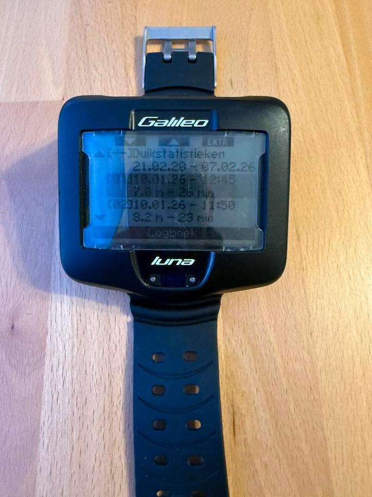 Scubapro Luna duikcomputer, Watersport en Boten, Duiken, Zo goed als nieuw, Duikcomputer, Ophalen of Verzenden