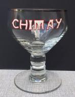 Bierglas  Chimay emaille, Ophalen of Verzenden, Gebruikt, Glas of Glazen, Overige merken