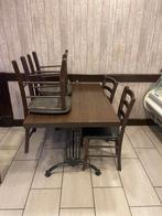 Tafel en stoelen, Ophalen of Verzenden
