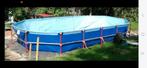 Buiszwembad van 7,5 m* 3,5 m* 0,9 m met accessoires, Ophalen, Gebruikt