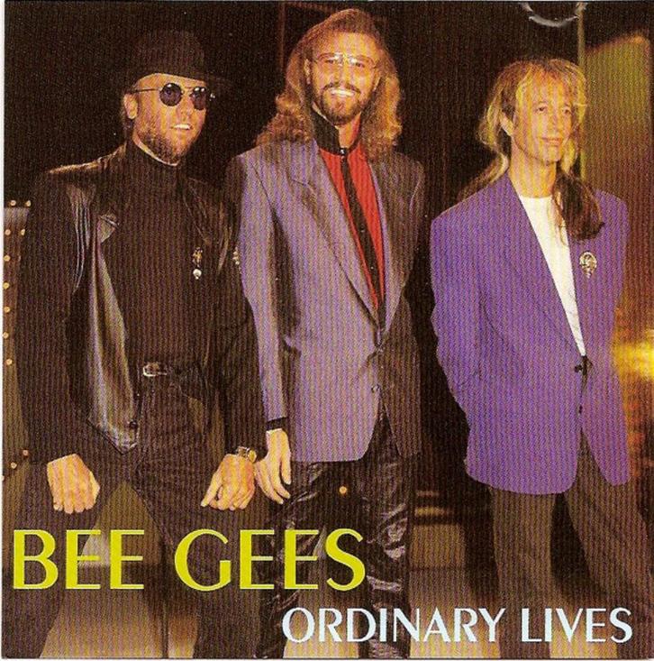 CD BEE GEES - gewone levens - live Melbourne 1989, Cd's en Dvd's, Cd's | Pop, Zo goed als nieuw, 1980 tot 2000, Verzenden
