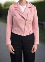 Veste suédine rose, Enlèvement ou Envoi, Comme neuf, Taille 36 (S), Rose
