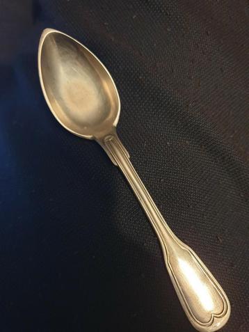 Echt antique mooie verzilverde lepel wiskemann  beschikbaar voor biedingen