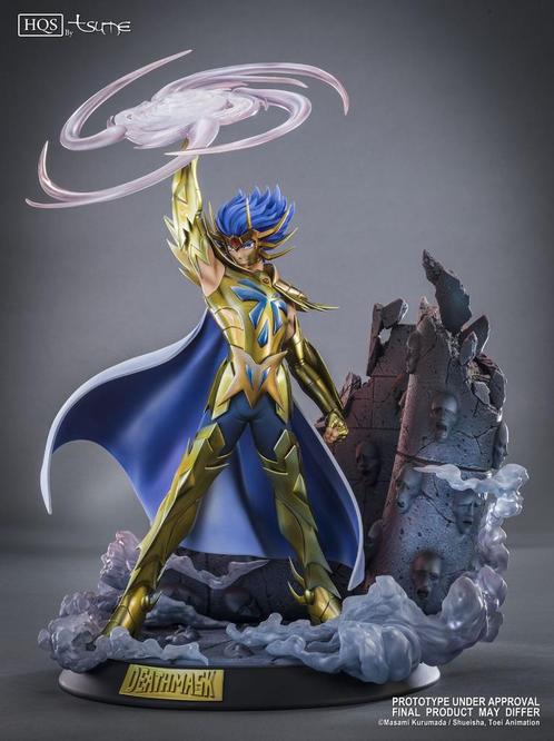 DeathMask Masque de mort Saint Seiya Tsume HQS Neuve, Collections, Statues & Figurines, Neuf, Enlèvement ou Envoi