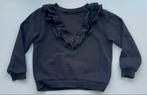 Zwarte sweater meisje  H&M - mt 123, Gebruikt, Meisje, Trui of Vest, H&M