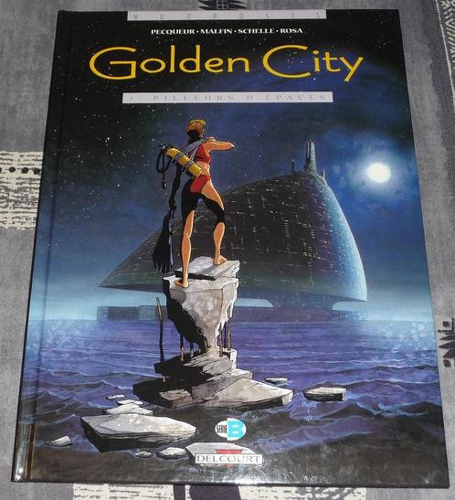 BD Golden City 1. Pilleurs d'épaves 1ère Edition mars 99, Boeken, Stripverhalen, Zo goed als nieuw, Ophalen of Verzenden