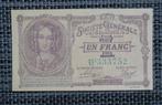 Bankbiljet 1 Frank België 06.06.18, Postzegels en Munten, Bankbiljetten | België, Setje, Ophalen of Verzenden