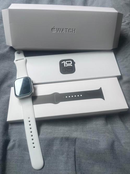 Apple watch series 10, Handtassen en Accessoires, Smartwatches, Zo goed als nieuw, iOS, Zilver, Afstand, Calorieverbanding, Conditie