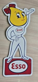 Plaque émaillée Esso Girl 80 cm, Ophalen of Verzenden