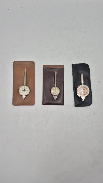 Lot de 3 curvimètres / traceurs de cartes – 2e moitié du XXe beschikbaar voor biedingen