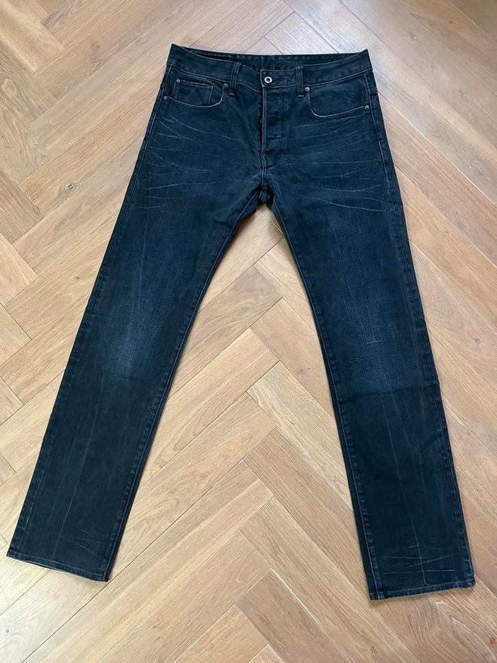 G- star 3301 broek jeans straight Z.G.A.N W33 L34, Kleding | Heren, Spijkerbroeken en Jeans, Zo goed als nieuw, W33 - W34 (confectie 48/50)