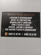 Vide maison grenier cavé déchets construction ***0483310264, Boeken, Auto's | Folders en Tijdschriften, Ophalen of Verzenden, Zo goed als nieuw