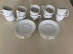 Koffieset poselein 10 delig hebei porcelain, Antiek en Kunst, Ophalen of Verzenden