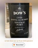 Porto 1986(Dow’s Quinta Do Bomfim Vintage Port), Collections, Vins, Porto, Enlèvement