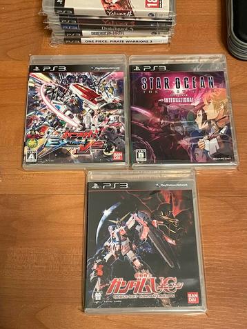 PS3 Games (japanse, gundam, drakengard,..)