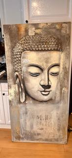Grote buddha schilderij 160 x 80, Huis en Inrichting, Woonaccessoires | Boeddhabeelden, Ophalen, Gebruikt