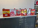 MOTUL oude garage olie blikken, Ophalen of Verzenden, Gebruikt, Verpakking