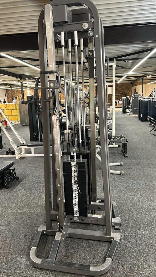 Nautilus set te koop in uitvoering donkergrijs, Sport en Fitness, Fitnessapparatuur, Gebruikt, Krachtstation, Armen, Benen, Borst