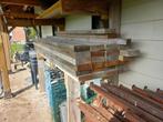 20 balken (2,4m, 15x5cm), Doe-het-zelf en Bouw, Ophalen, Gebruikt, 200 tot 250 cm, Steigerhout