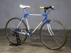 Vélo Hoocker bicolore guidon droit riser shimano exage 105, Fietsen en Brommers, Fietsen | Heren | Herenfietsen, Gebruikt, Versnellingen