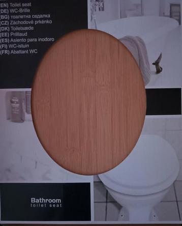 WC- bril MDF standaard beschikbaar voor biedingen