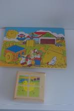 2 puzzels in hout nieuw, Kinderen en Baby's, Ophalen of Verzenden, Nieuw, Van hout