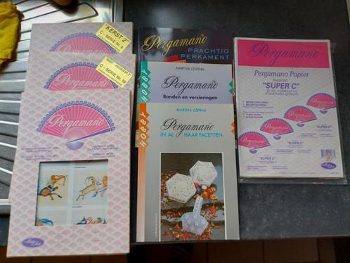 Pergamano set, Hobby en Vrije tijd, Knutselen, Gebruikt, Materiaal, Ophalen of Verzenden