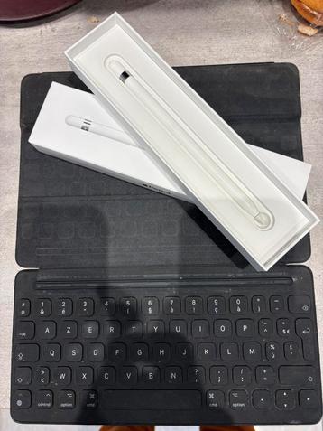 Apple Pencil Lightening et clavier Logitech beschikbaar voor biedingen