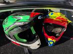 2 motorhelmen, Ophalen of Verzenden, L