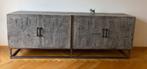 Dressoir Meubel in mangohout / meuble dressoir en manguier, Huis en Inrichting, Met deur(en), Minder dan 100 cm, 25 tot 50 cm