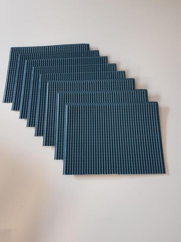 plastic vellen met dakpannen structuur 20x15 cm, 8 stuks beschikbaar voor biedingen