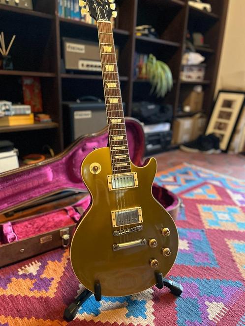Custom Shop Gibson Les Paul '57 Goldtop, Muziek en Instrumenten, Snaarinstrumenten | Gitaren | Elektrisch, Gebruikt, Solid body