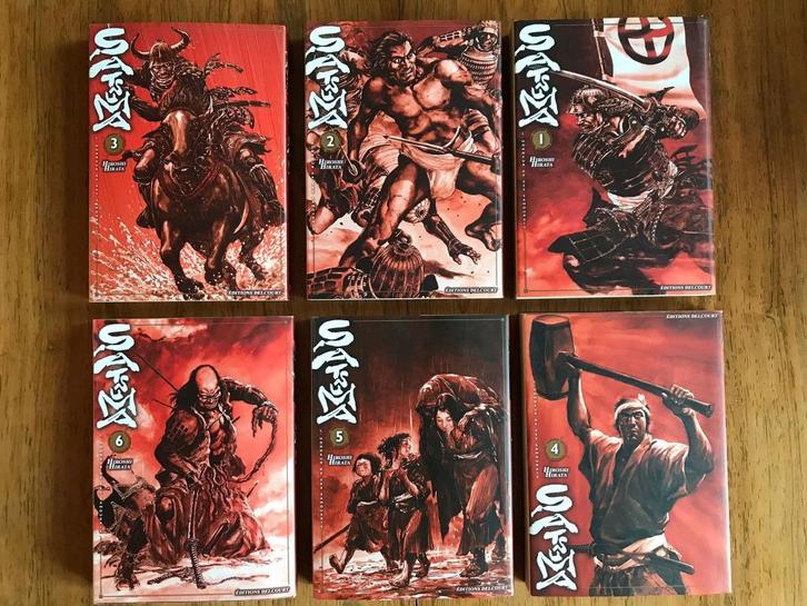 Manga : Satsuma, l'honneur de ses samouraïs tome 1 à 6, Livres, BD | Comics, Comme neuf, Série complète ou Série, Europe, Enlèvement
