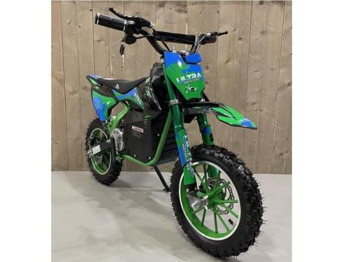 Mini cross Pitbike ULTRA 1000W 36V 3 speed max 30km/h Groen, Kinderen en Baby's, Speelgoed | Buiten | Accuvoertuigen, Nieuw, Ophalen of Verzenden