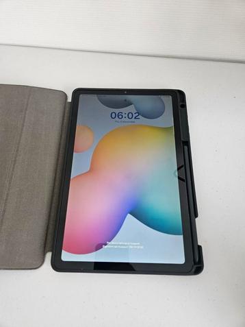 Samsung tab s6 lite met cover en pen, Informatique & Logiciels, Android Tablettes, Tab s6 lite, Comme neuf, Enlèvement, Samsung