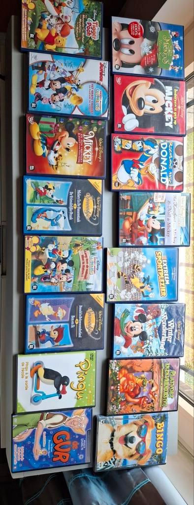 16 (Disney) kinder films, Cd's en Dvd's, Dvd's | Kinderen en Jeugd, Zo goed als nieuw, Ophalen of Verzenden