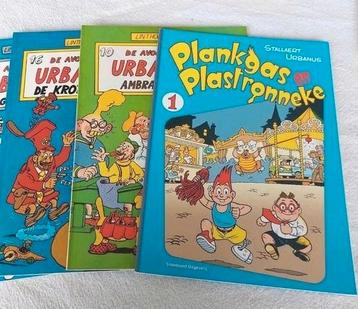 2 Urbanus strips + 1 Plankgas & Plastronneke beschikbaar voor biedingen