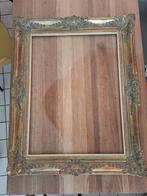 Antieke lijst/ kader goud, 75 cm ou plus, Enlèvement, Utilisé, Bois