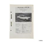 Kluwer | Vauxhall Viva HB | 1967-1968 | NL, Ophalen of Verzenden