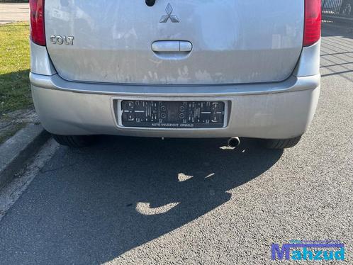 Mitsubishi colt 6 grijs 16H achterbumper 2004-2014, Auto-onderdelen, Carrosserie, Bumper, Mitsubishi, Achter, Gebruikt, Ophalen of Verzenden