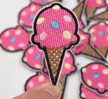 Thermocollant Enfant Glace - 68 x 37 mm, Enlèvement ou Envoi, Neuf, Appliques Hotfix