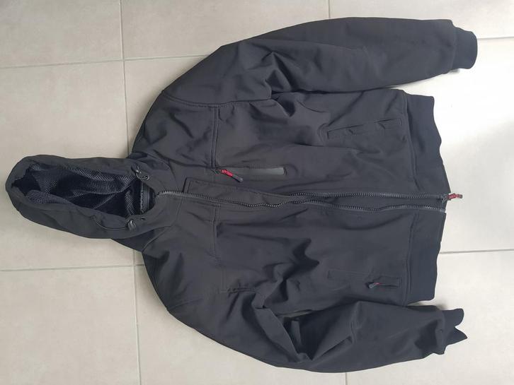 Waterdichte softshell motorjas Course (met kevlar), Motoren, Kleding | Motorkleding, Jas | textiel, Nieuw zonder kaartje, Ophalen of Verzenden