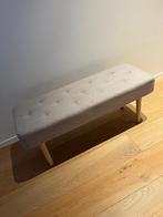 Bijzetbankje grijs met eik, Ophalen, Nieuw