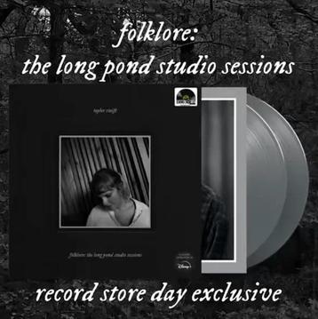 Vinyl 2LP Taylor Swift Folklore Long Pond Studio Sessions NW